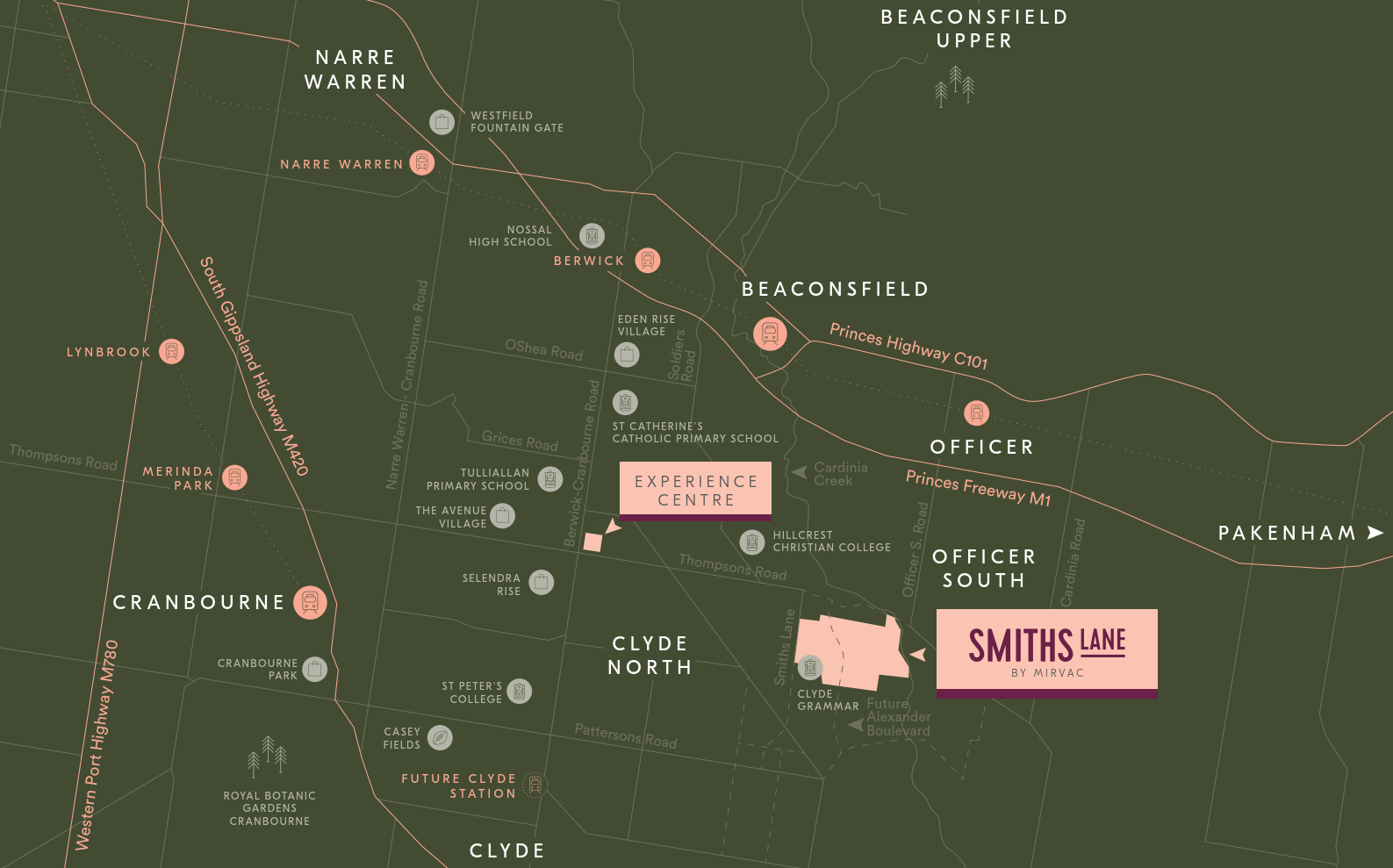 Clyde North Location Smiths Lane Victoria